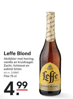 Sligro Leffe Blond aanbieding