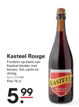 Sligro Kasteel Rouge aanbieding