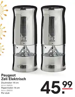 Sligro Peugeot Zeli Elektrisch aanbieding
