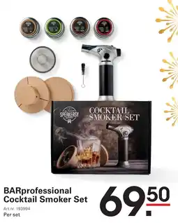 Sligro BARprofessional Cocktail Smoker Set aanbieding
