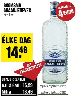 Dirck 3 Boomsma graanjenever aanbieding