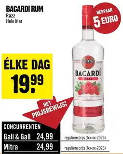 Dirck 3 Bacardi rum Razz aanbieding