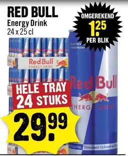 Dirck 3 Red Bull Energy Drink aanbieding