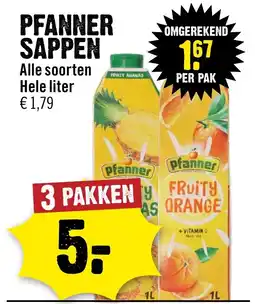 Dirck 3 Pfanner sappen aanbieding