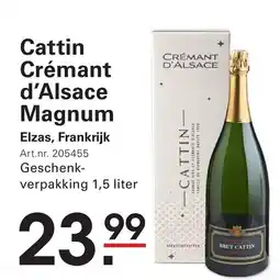 Sligro Cattin Crémant d'Alsace Magnum aanbieding