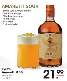 Sligro Lyre's Amaretti 0.0% aanbieding