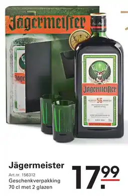 Sligro Jägermeister aanbieding