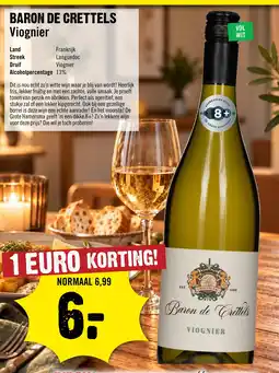 Dirck 3 Baron de Crettels Viognier aanbieding