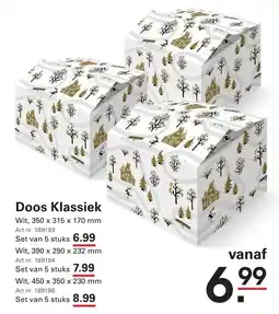Sligro Doos Klassiek aanbieding