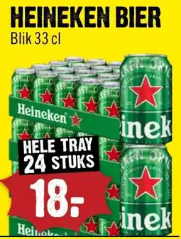 Dirck 3 Heineken bier aanbieding