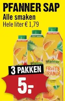 Dirck 3 Pfanner Sap aanbieding