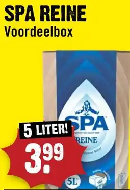 Dirck 3 spa reine aanbieding