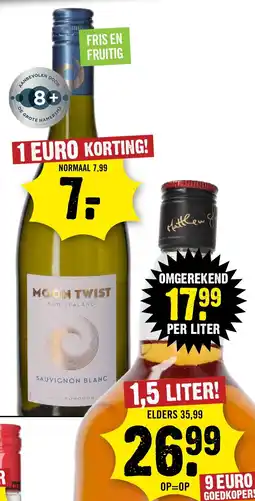 Dirck 3 moon twist sauvignon blanc aanbieding