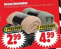 Dirck 3 Jersey Hoeslaken aanbieding