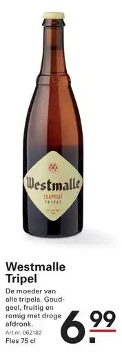 Sligro Westmalle Tripel aanbieding