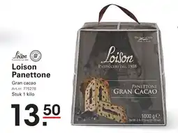 Sligro Loison Panettone aanbieding
