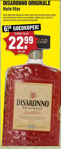 Dirck 3 Disaronno Originele aanbieding
