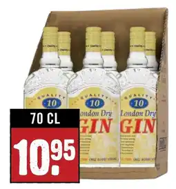 Dirck 3 Quality 10 London Dry Gin aanbieding