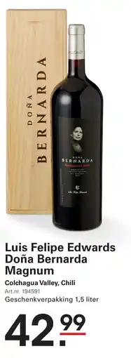 Sligro Luis felipe edwards doña bernarda magnum aanbieding