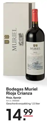 Sligro Bodegas Muriel Rioja Crianza aanbieding