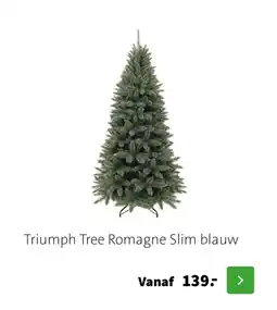 Intratuin Triumph Tree Romagne Slim blauw aanbieding