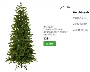 Intratuin kunstkerstboom Brixen