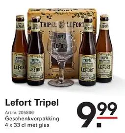 Sligro Lefort Tripel aanbieding