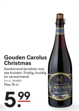 Sligro Gouden Carolus Christmas aanbieding