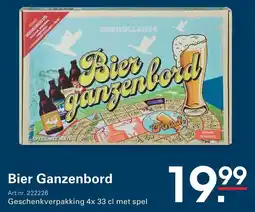 Sligro Bier Ganzenbord aanbieding