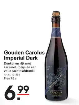 Sligro Gouden Carolus Imperial Dark aanbieding