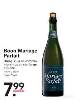 Sligro Boon Mariage Parfait aanbieding