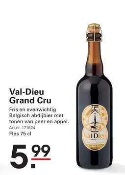 Sligro Val-Dieu Grand Cru aanbieding