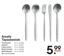 Sligro Amefa Tapasbestek aanbieding