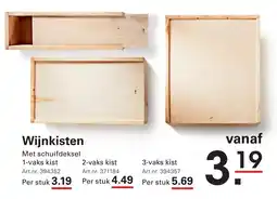 Sligro Wijnkisten aanbieding