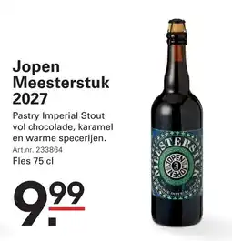Sligro Jopen Meesterstuk 2027 aanbieding