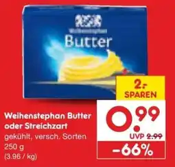 Netto Marken-Discount DE Weihenstephan Butter oder Streichzart aanbieding