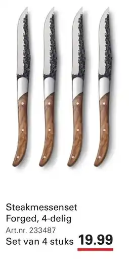 Sligro Steakmessenset aanbieding