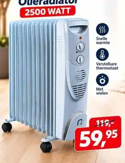 iTEK Olieradiator aanbieding