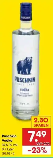 Netto Marken-Discount DE Puschkin Vodka aanbieding
