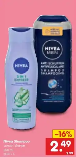 Netto Marken-Discount DE Nivea Shampoo aanbieding