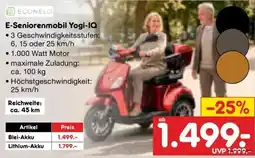 Netto Marken-Discount DE Econelo E-Seniorenmobiel Yogi-IQ aanbieding