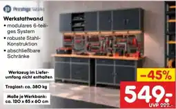 Netto Marken-Discount DE Prestige Werk Werkstattwand aanbieding
