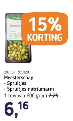 Van Hoeckel Meesterschap Spruitjes aanbieding
