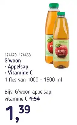 Van Hoeckel G'woon appelsap vitamine C aanbieding