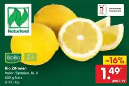 Netto Marken-Discount DE Naturland Bio Zitronen aanbieding