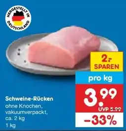 Netto Marken-Discount DE Schweine-Rücken aanbieding