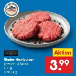 Netto Marken-Discount DE Rinder hamburger aanbieding