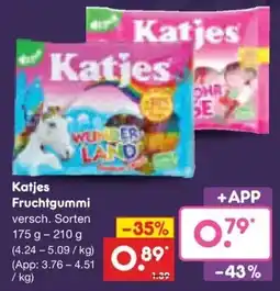 Netto Marken-Discount DE Katjes Fruchtgummi aanbieding