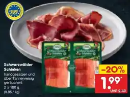 Netto Marken-Discount DE Schwarzwälder Schinken aanbieding