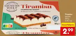 Netto Marken-Discount DE Genuss Welt Tiramisu aanbieding